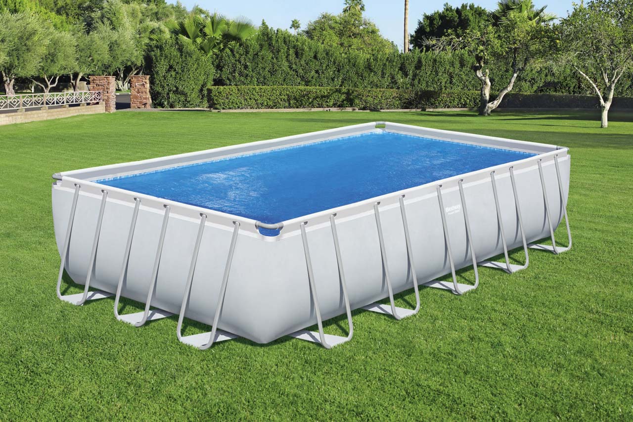 Solární plachta na bazén 7,03m x 3,36m Flowclear