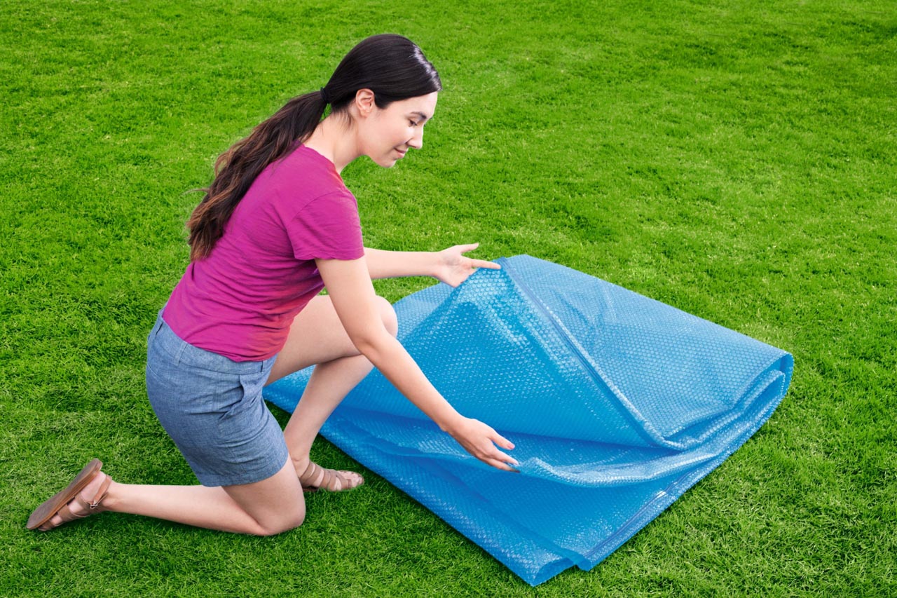 Solární plachta na kruhový bazén 4,17m Flowclear