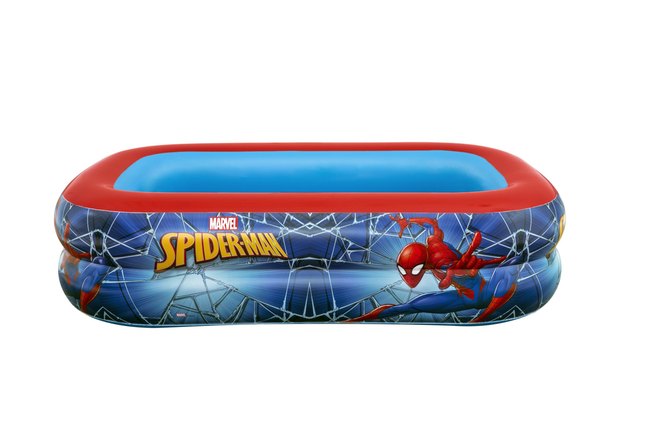 Nafukovací bazén obdélníkový Spiderman - 200x146x48