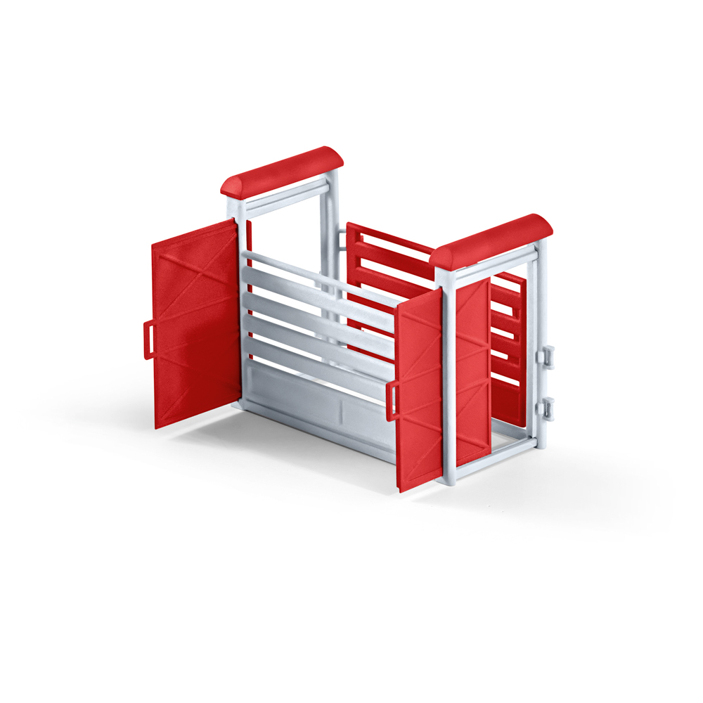 Kovboj na býku v ohradě