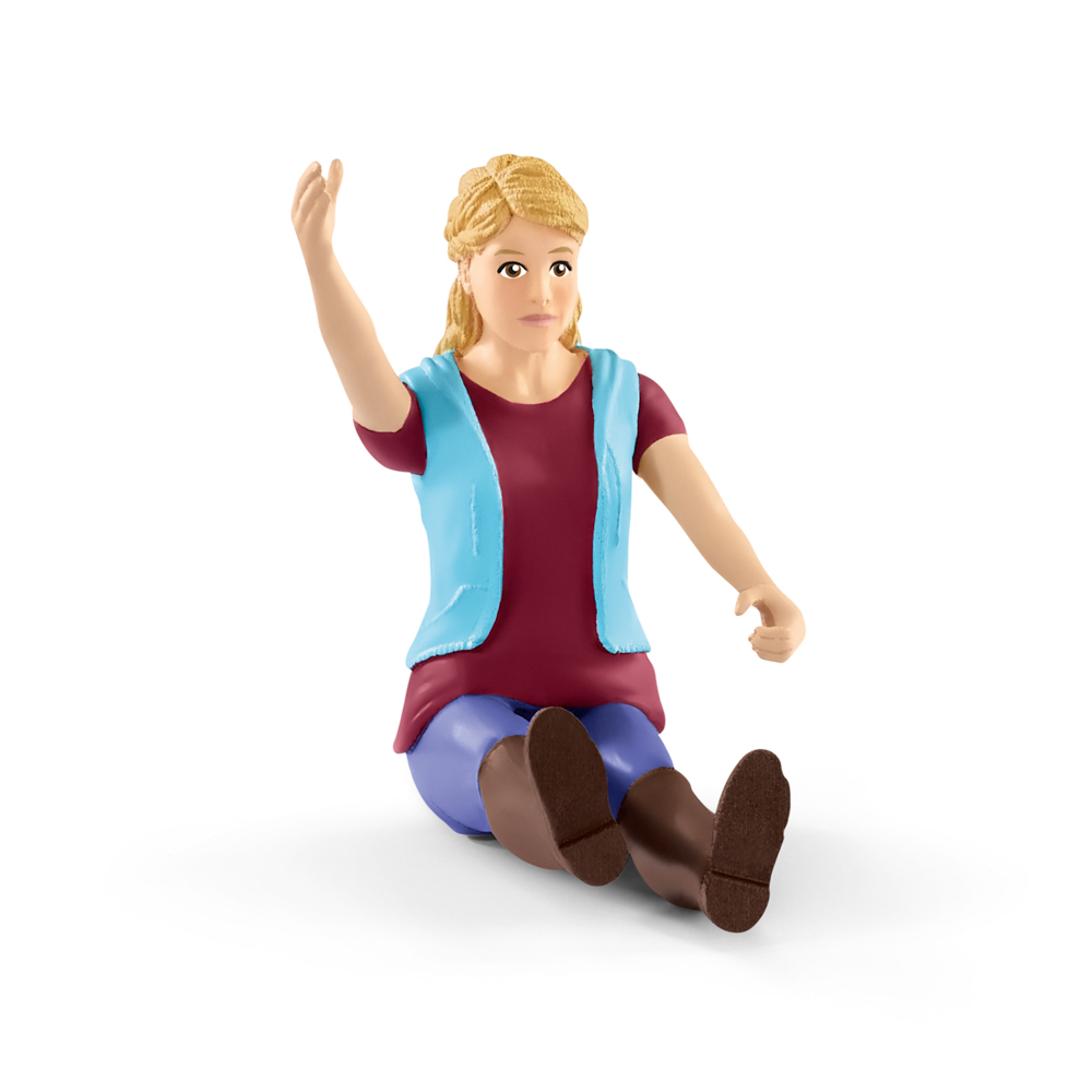 Stáj s koňmi Arabskými a ošetřovatelkou