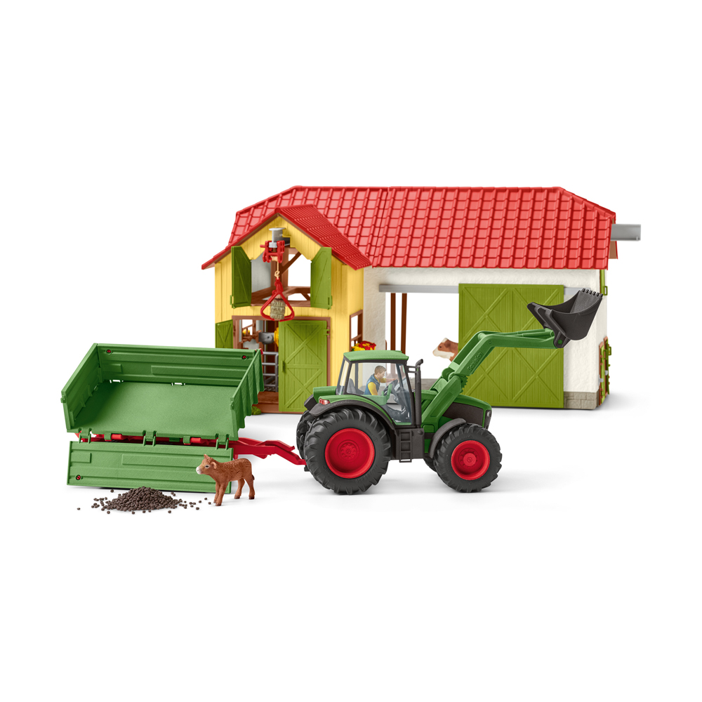 Traktor s vlekem