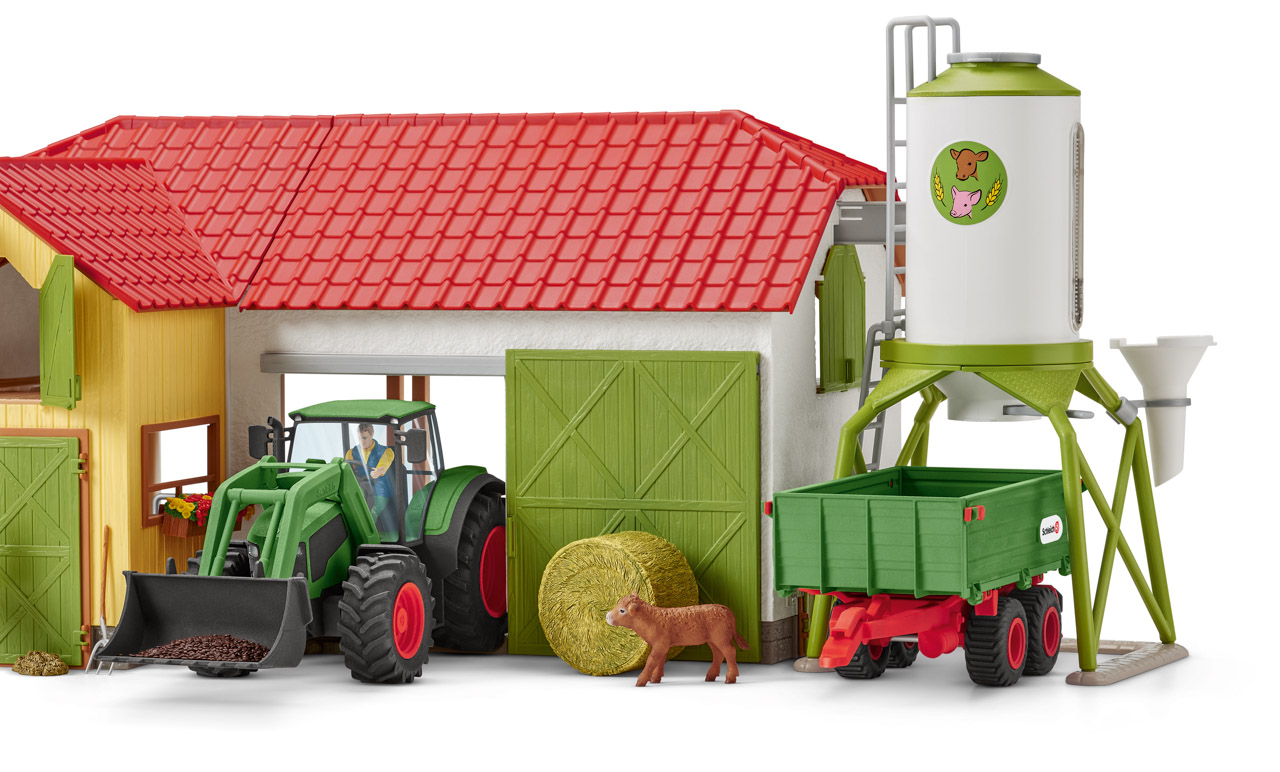 Traktor s vlekem