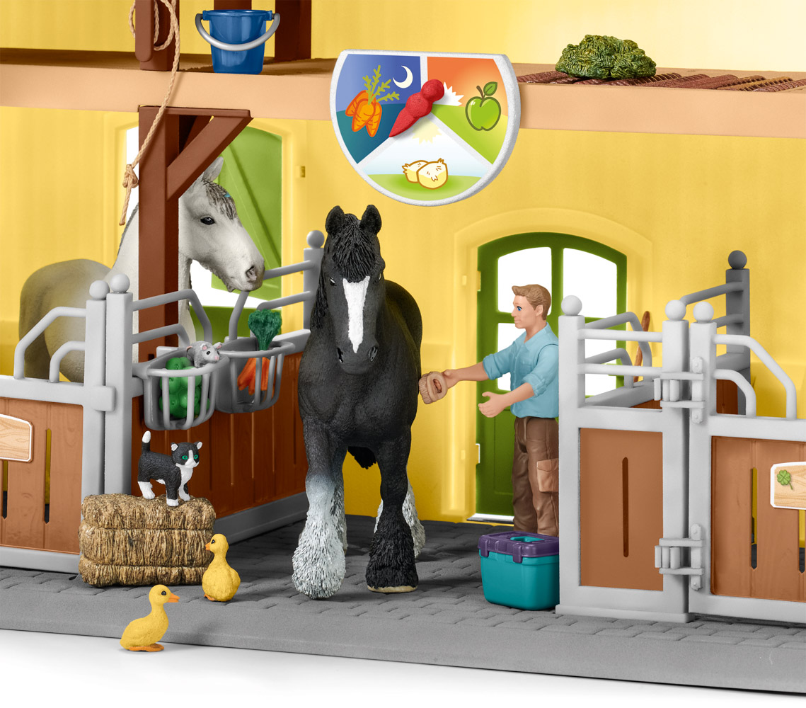 Stáj pro koně s příslušenstvím