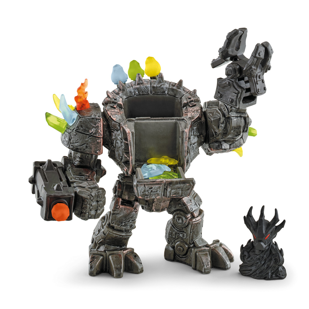 Velký robot s Mini Creature
