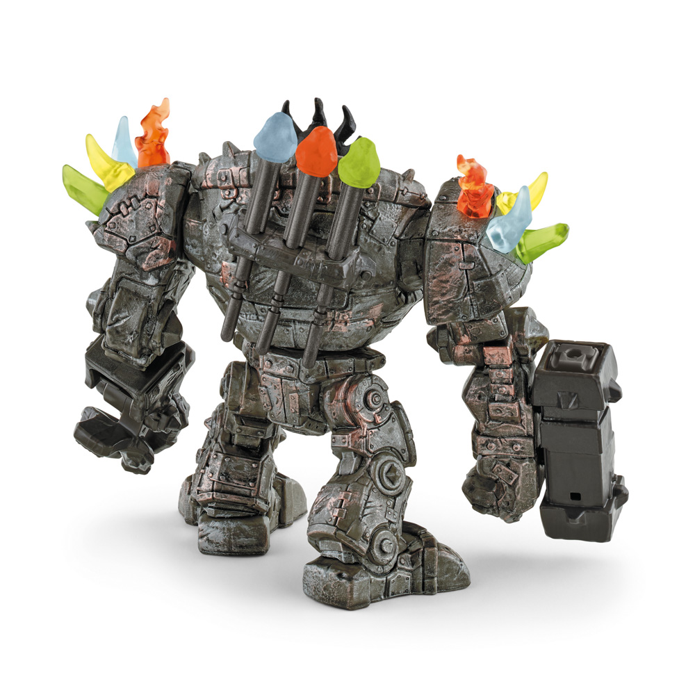 Velký robot s Mini Creature
