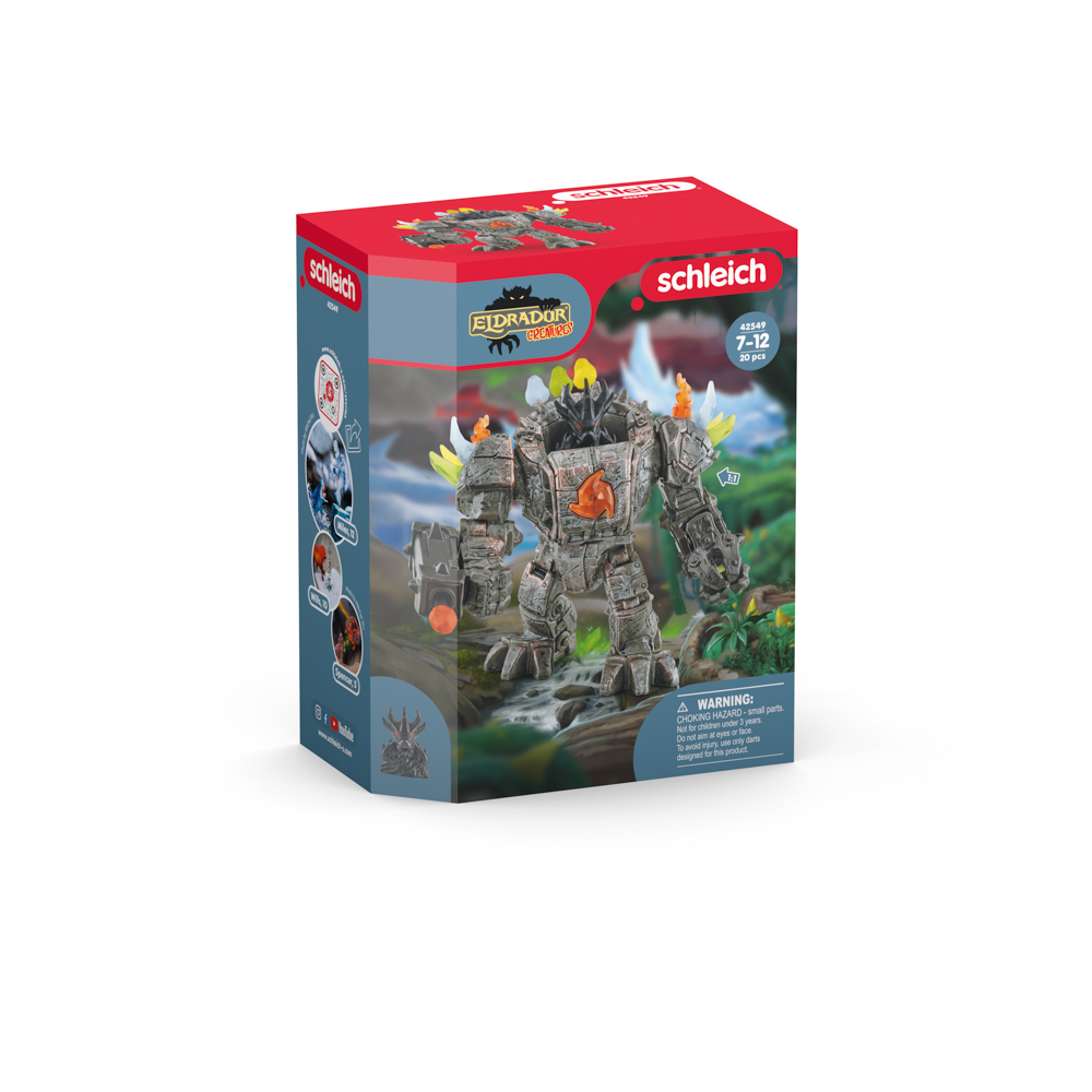 Velký robot s Mini Creature