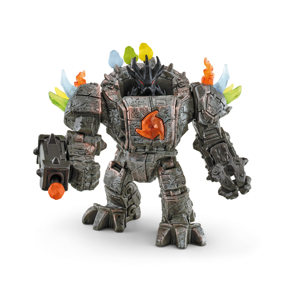 Velký robot s Mini Creature