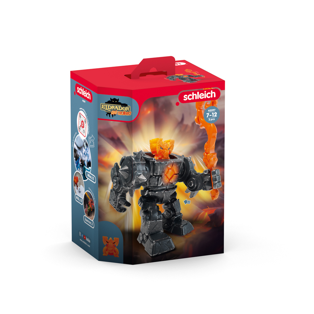 Stínový lávový robot Eldrador Mini Creatures