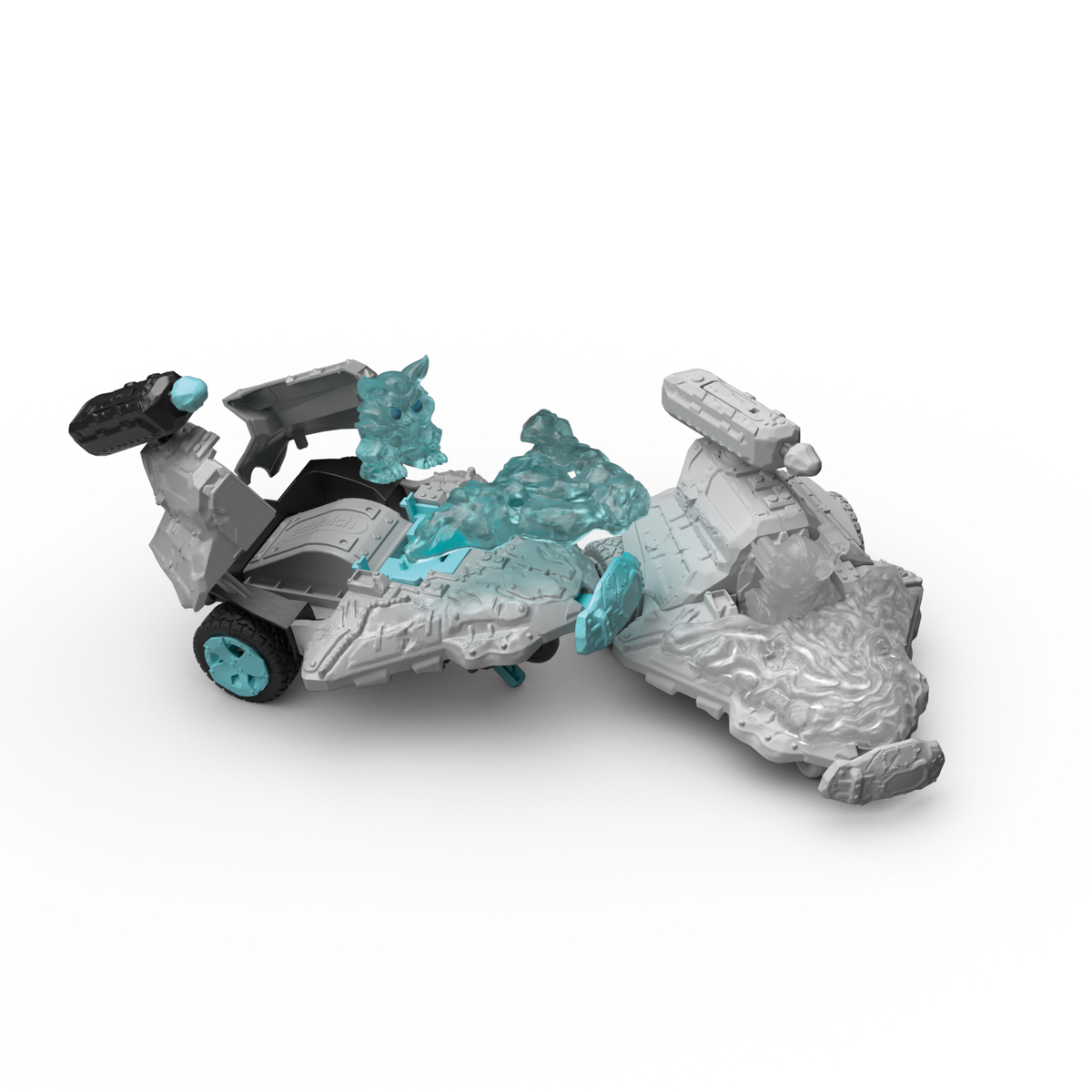 Ledové vozidlo na tryskový pohon s mini figurkou MINI CREATURE