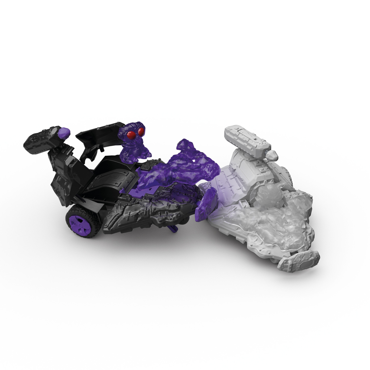 Stínové vozidlo na tryskový pohon s mini figurkou MINI CREATURE