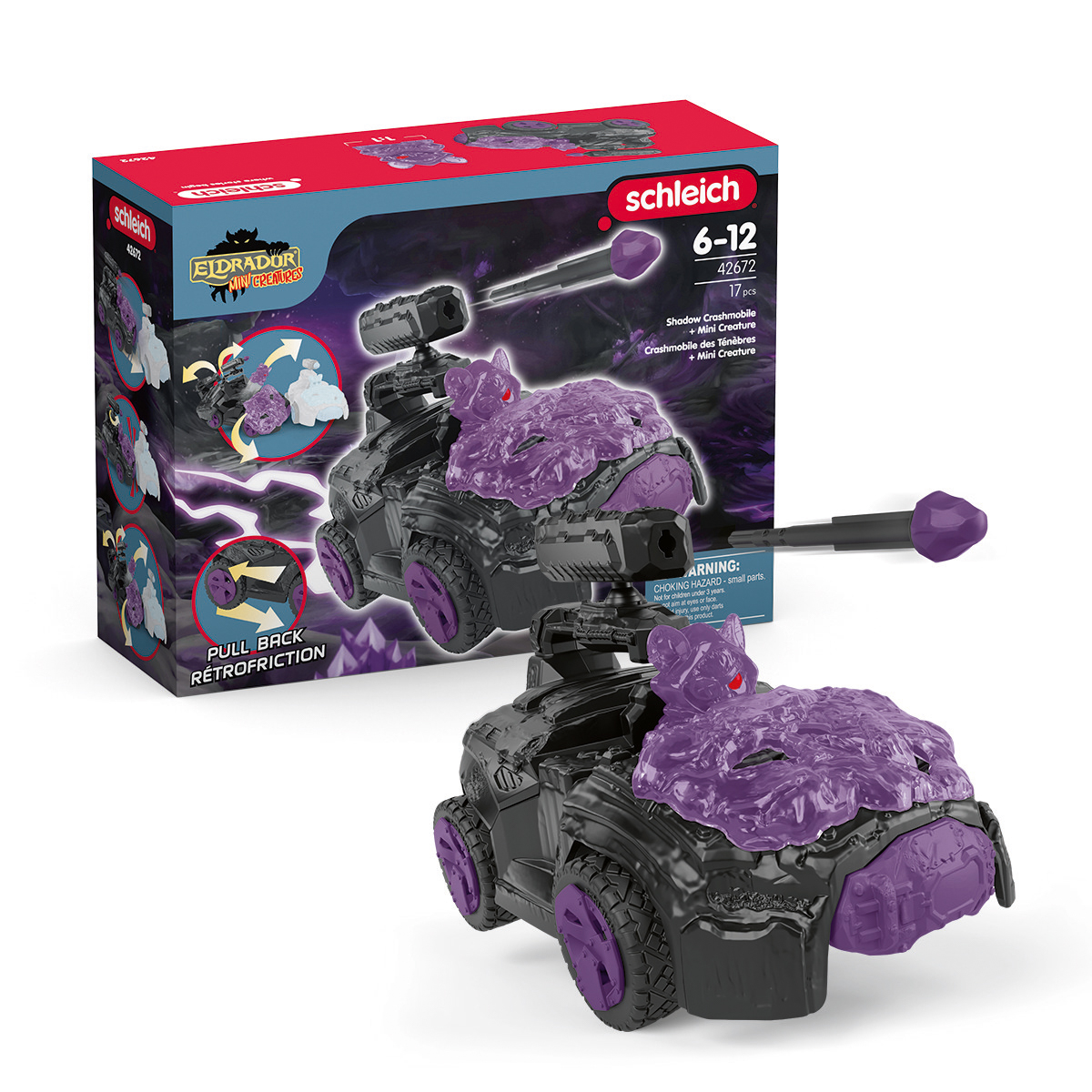 Stínový crashMobile s figurkou Mini Creature