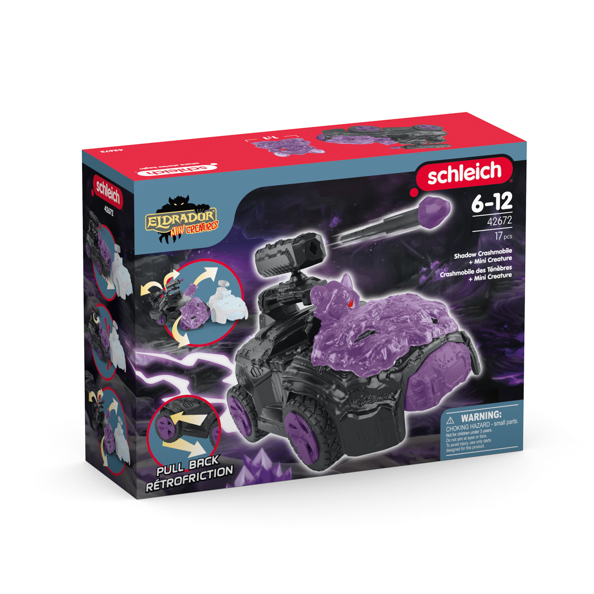 Stínový crashMobile s figurkou Mini Creature
