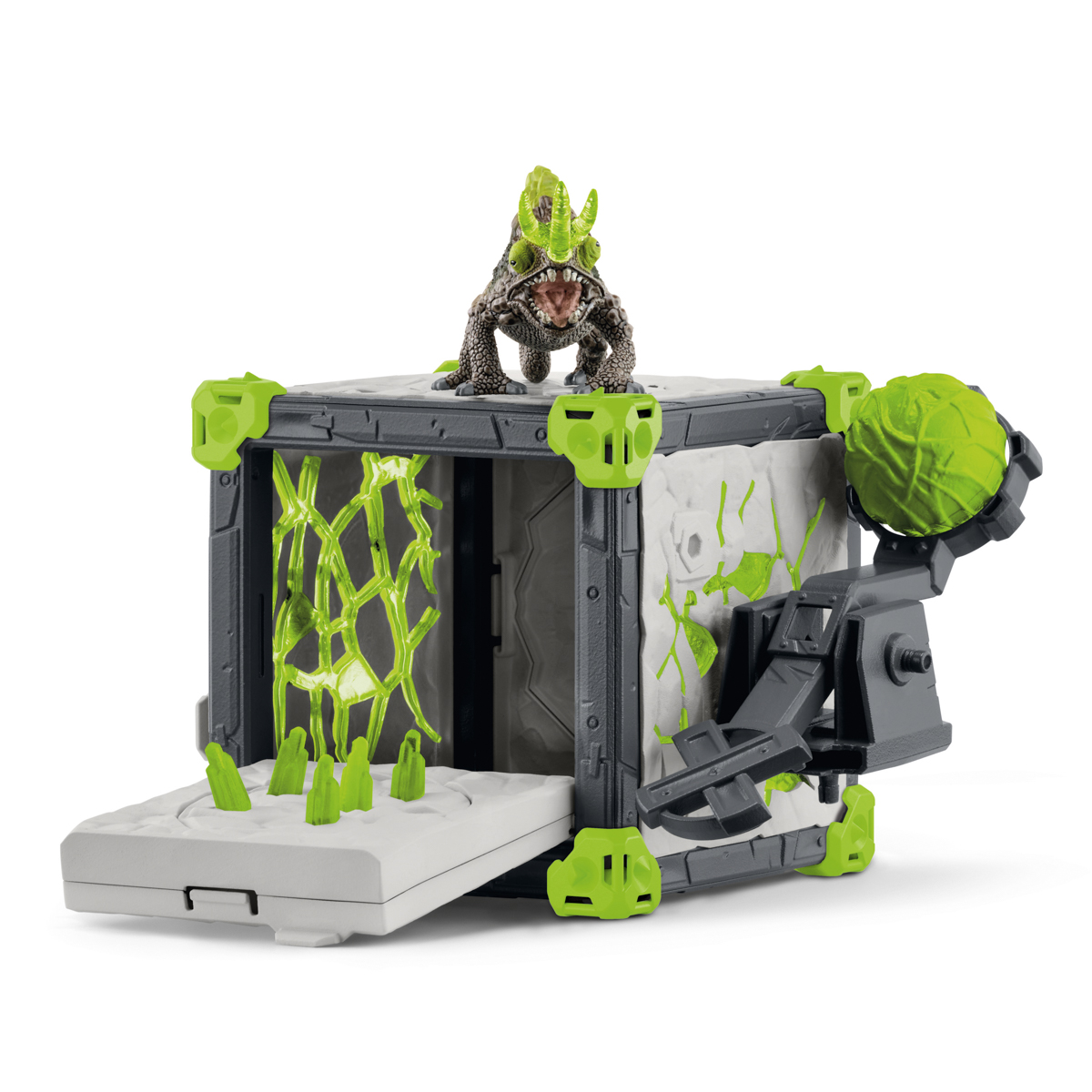 Aréna BattleCave kamenného chameleona