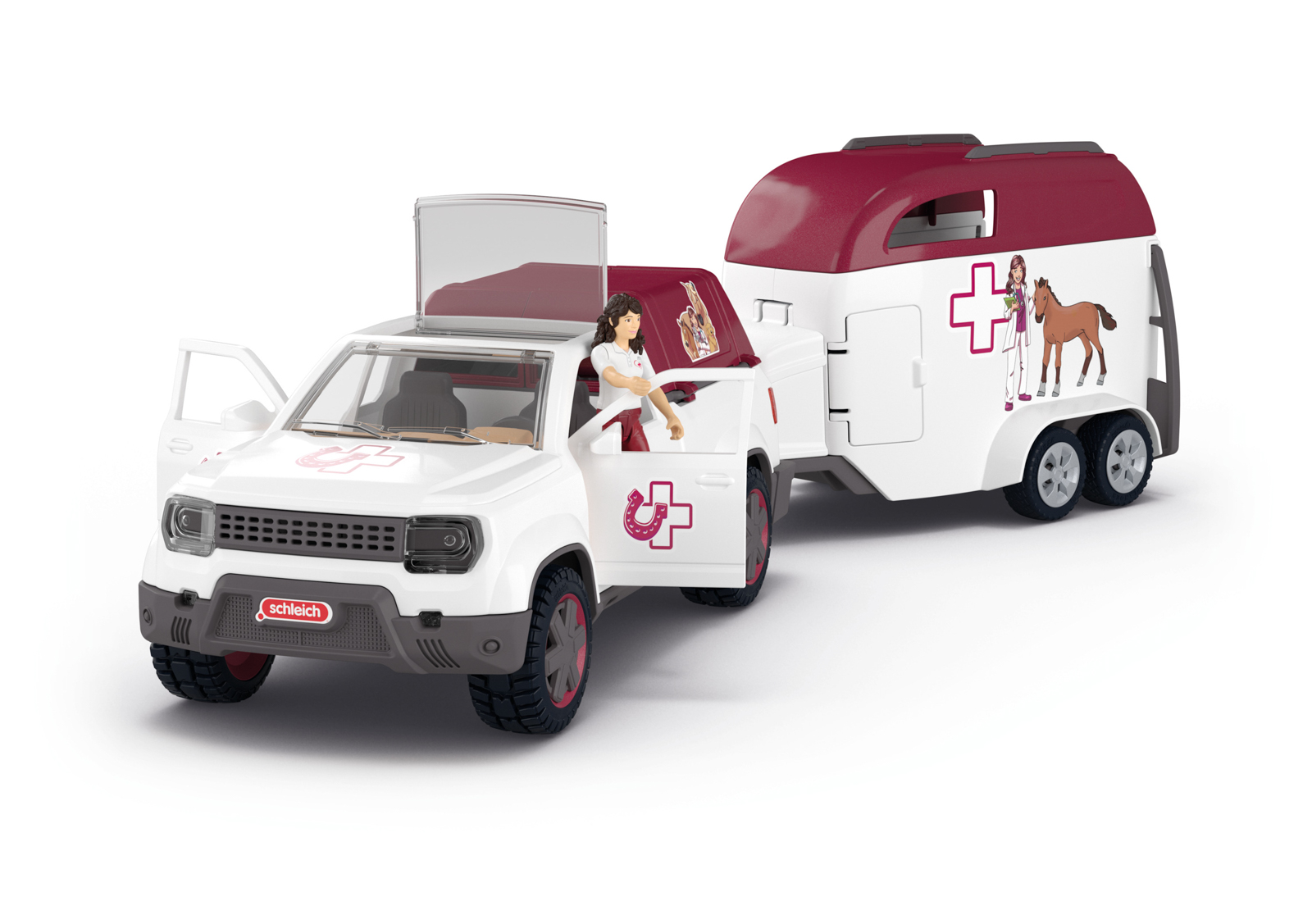 Mobilní veterinář s přívěsem