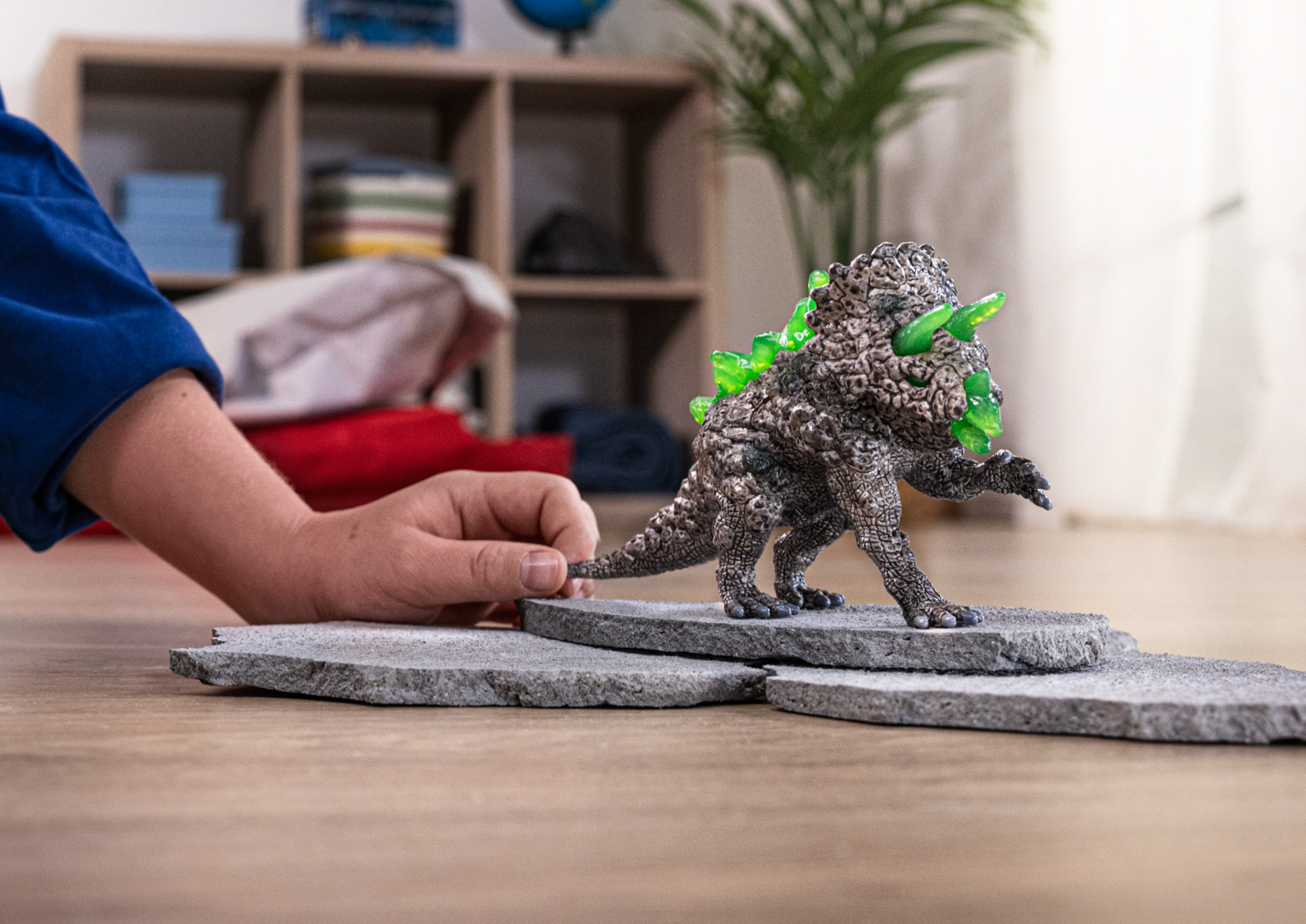 Kamenný triceratops