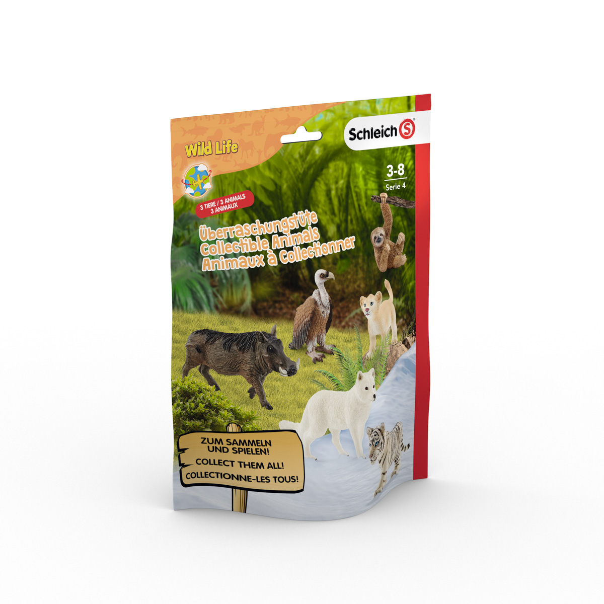Sáček s překvapením - africká zvířátka L