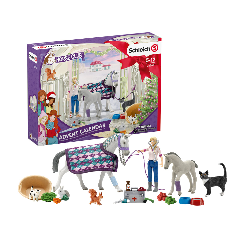 Adventní kalendář Schleich 2020 - Koně