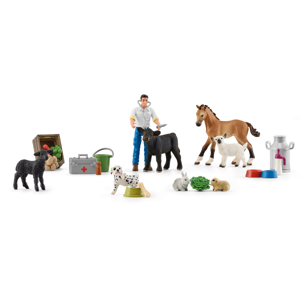 Adventní kalendář Schleich 2 - Domácí zvířata