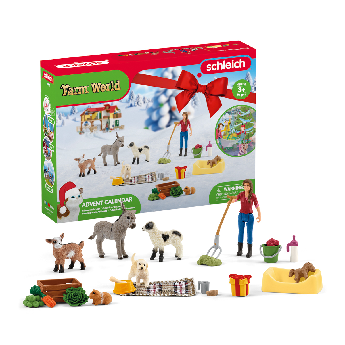 Adventní kalendář Schleich 2023 - Domácí zvířata