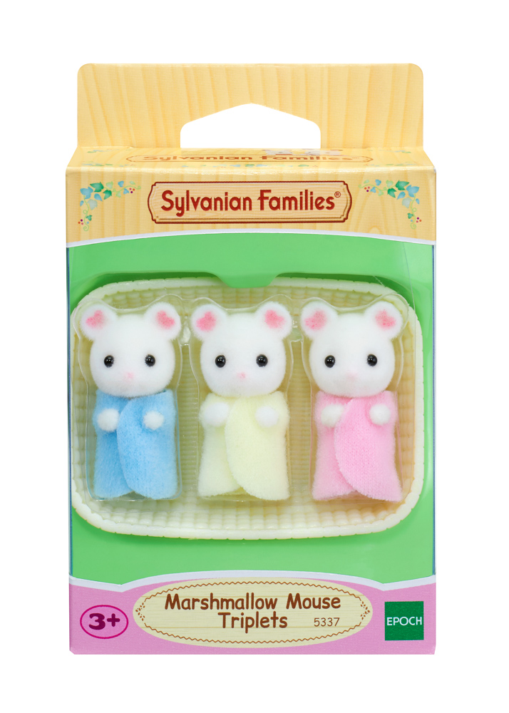 Baby Marshmallow myšky trojčata