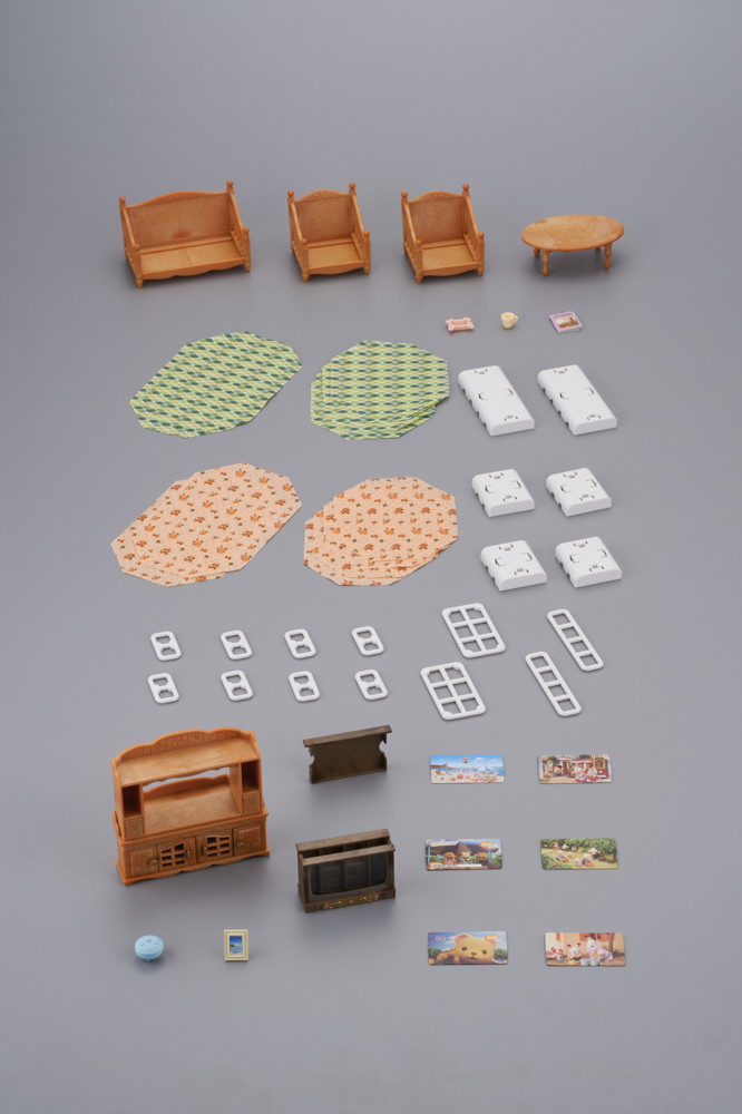 set - obývací pokoj