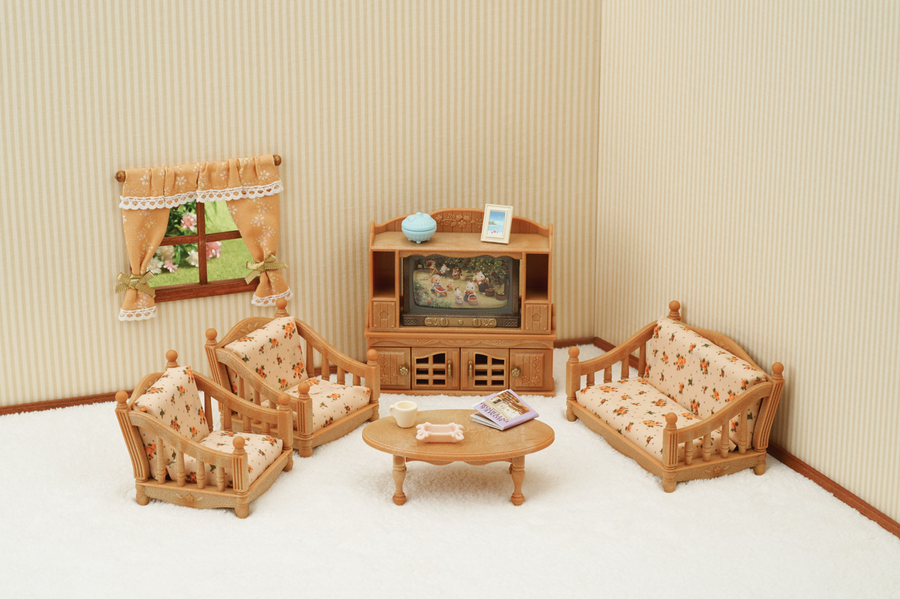 set - obývací pokoj