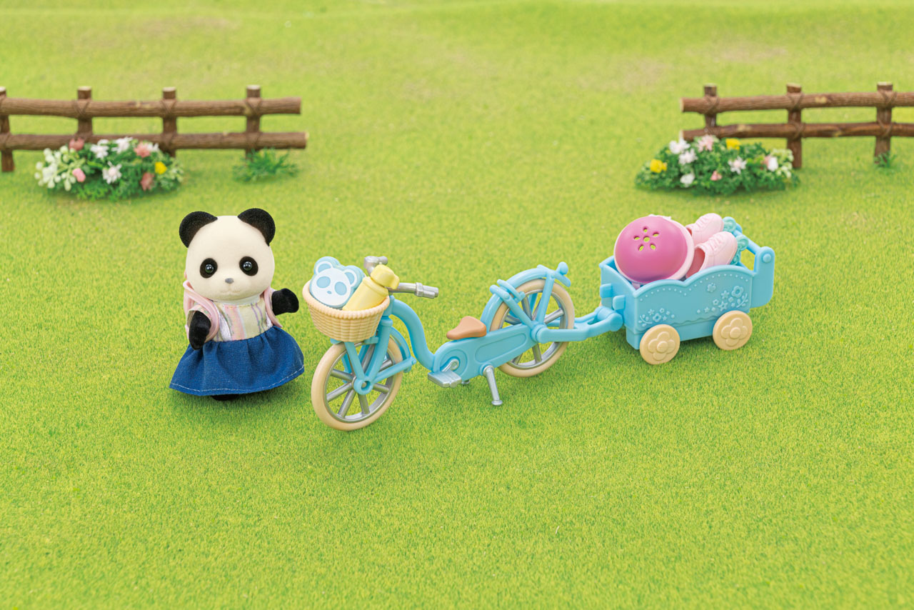 Panda a cyklo-bruslařský set