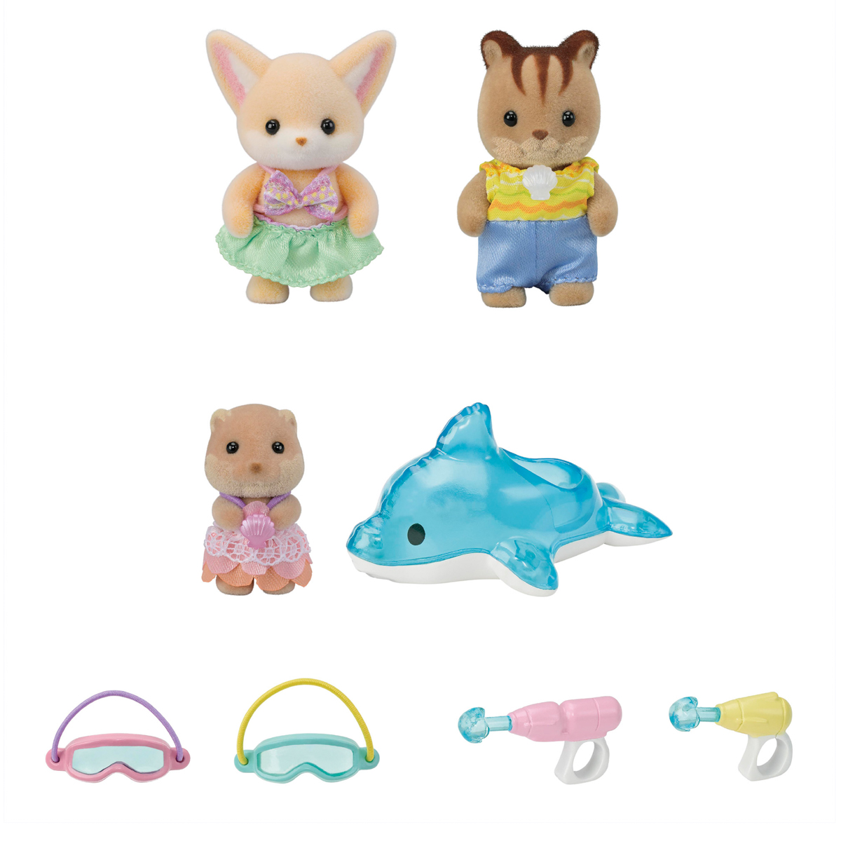 Zábava u bazénu Baby Trio