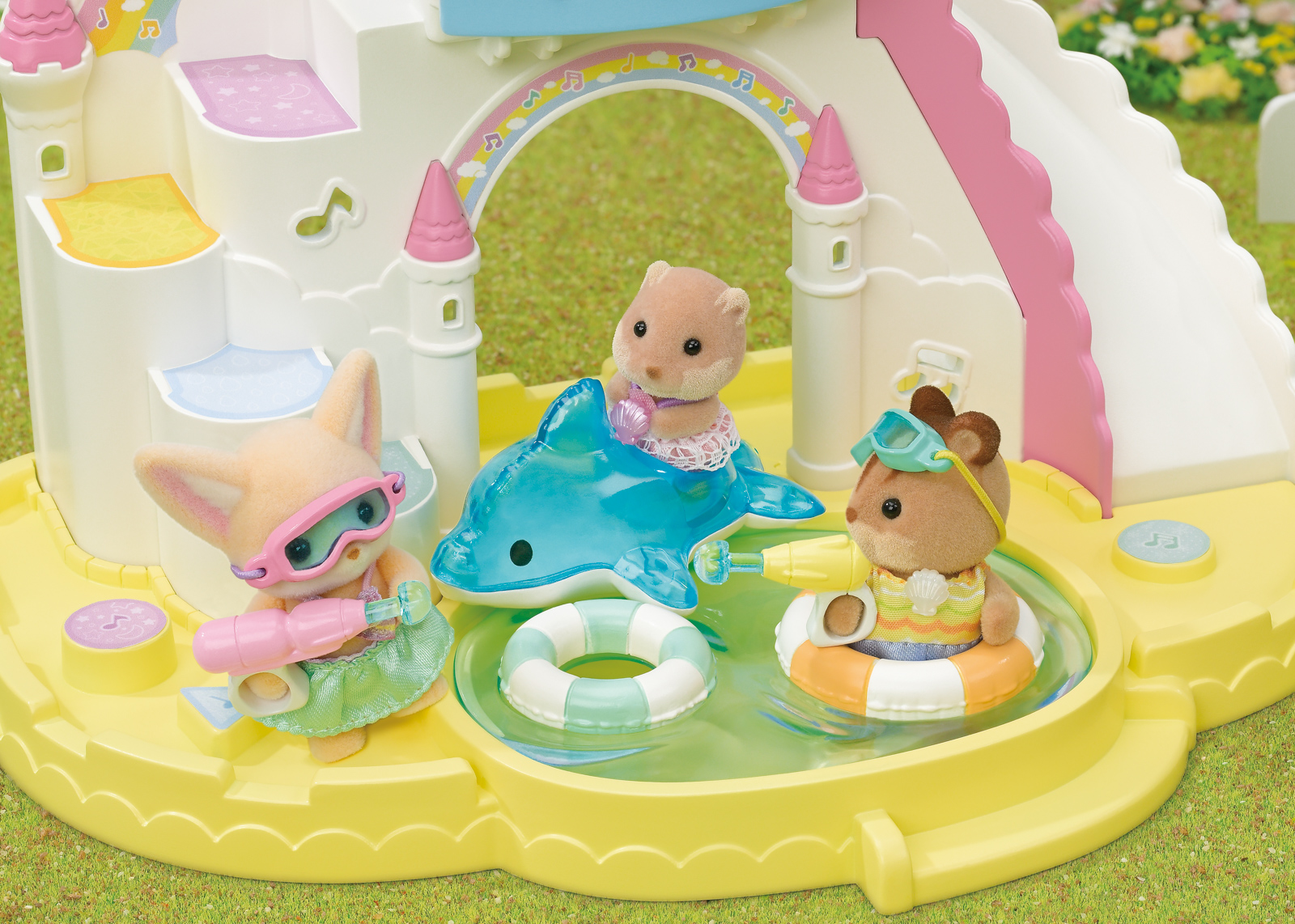 Zábava u bazénu Baby Trio