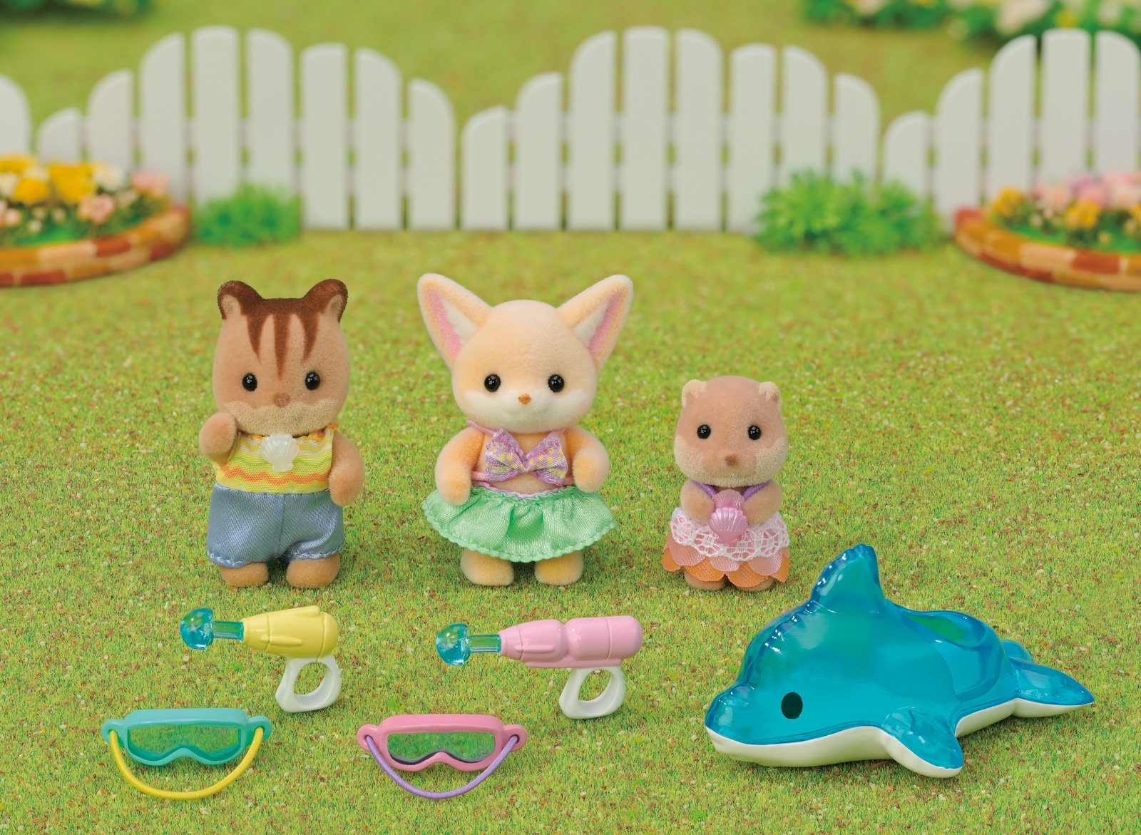 Zábava u bazénu Baby Trio