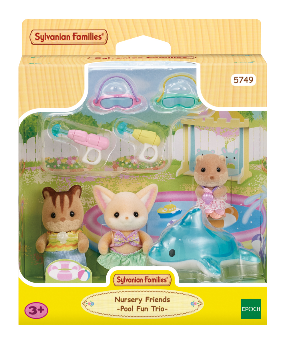 Zábava u bazénu Baby Trio