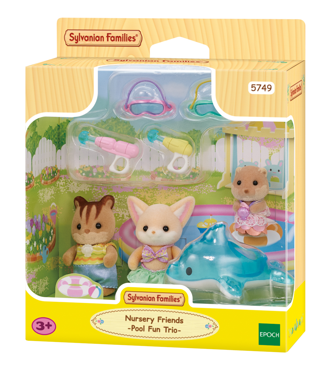 Zábava u bazénu Baby Trio