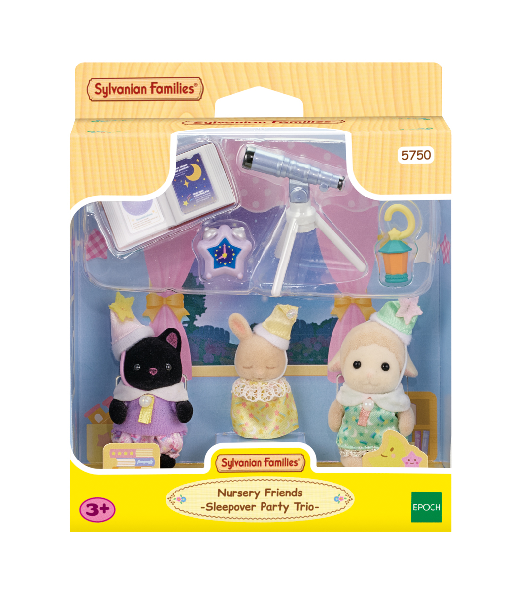 Pyžamo party Baby Trio