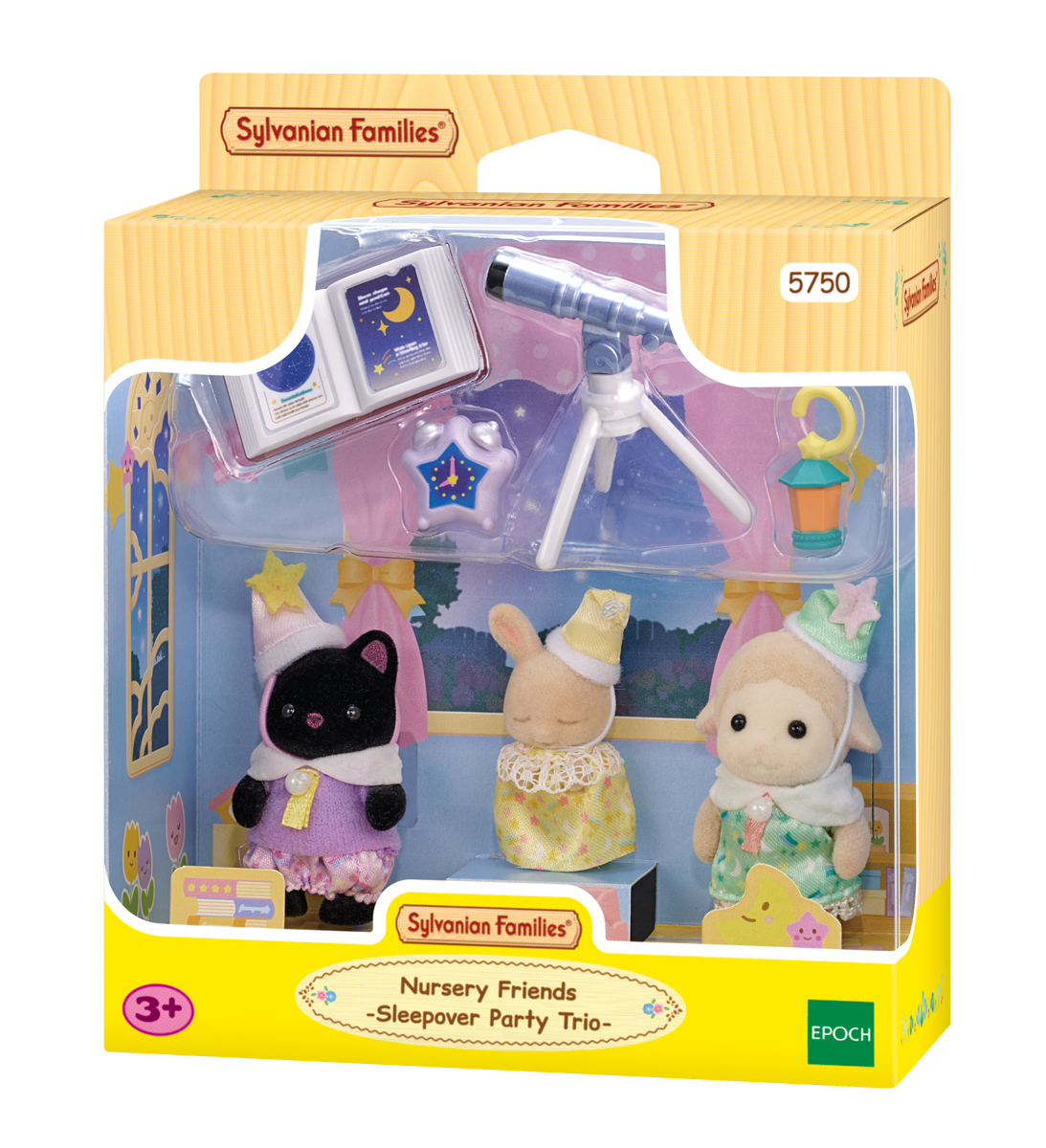 Pyžamo party Baby Trio