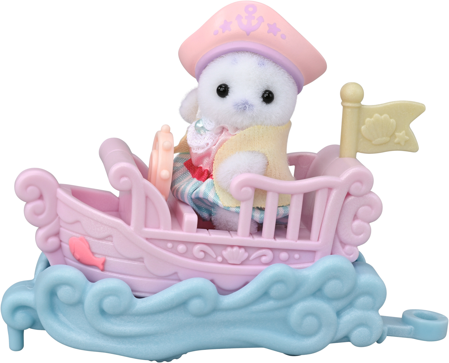 Mořská vozítka a baby figurky v zábavném parku