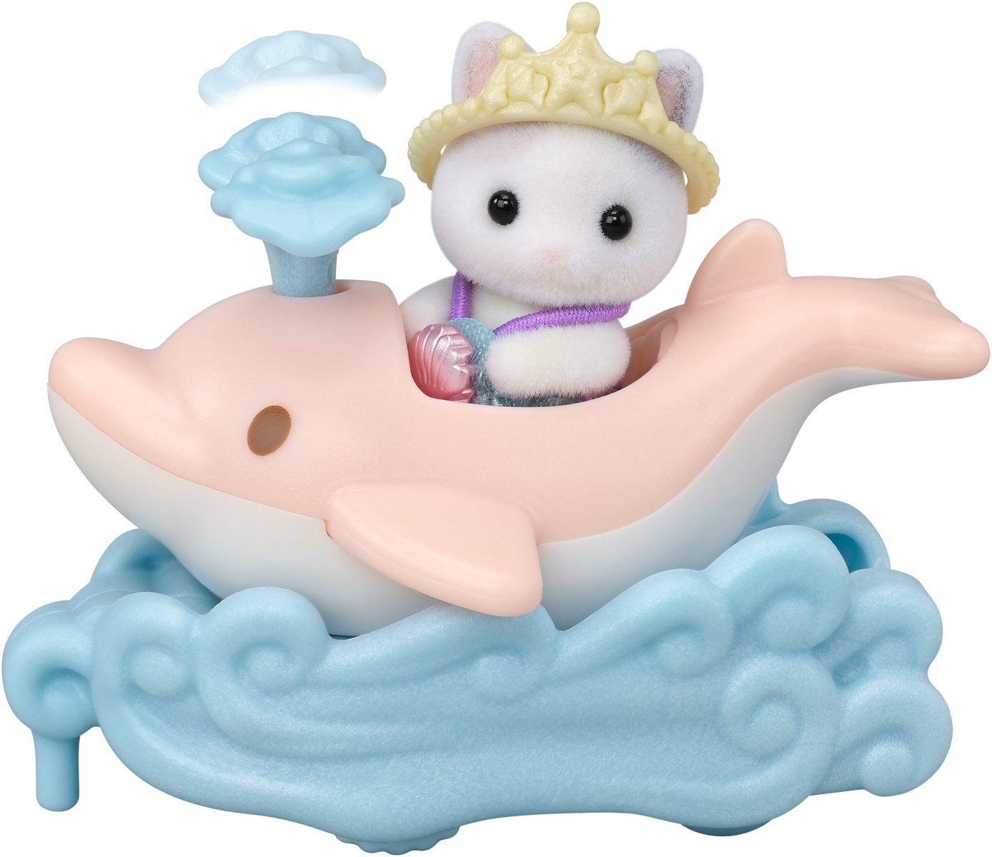 Mořská vozítka a baby figurky v zábavném parku