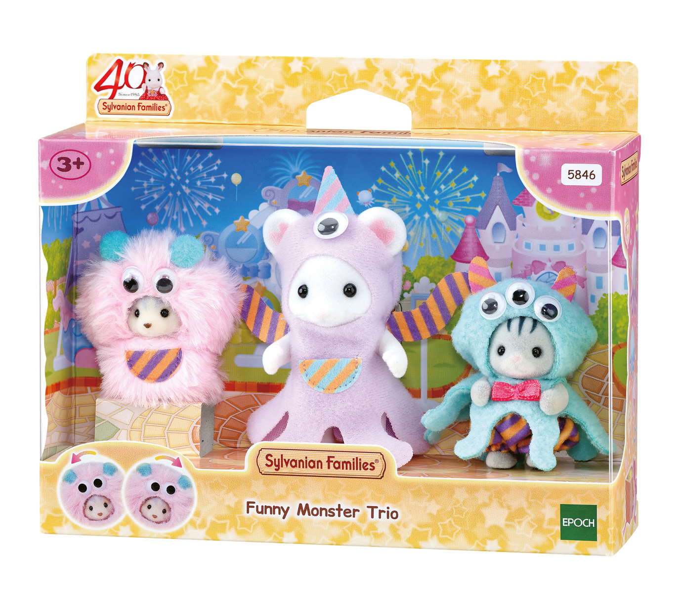 Trio baby příšerek