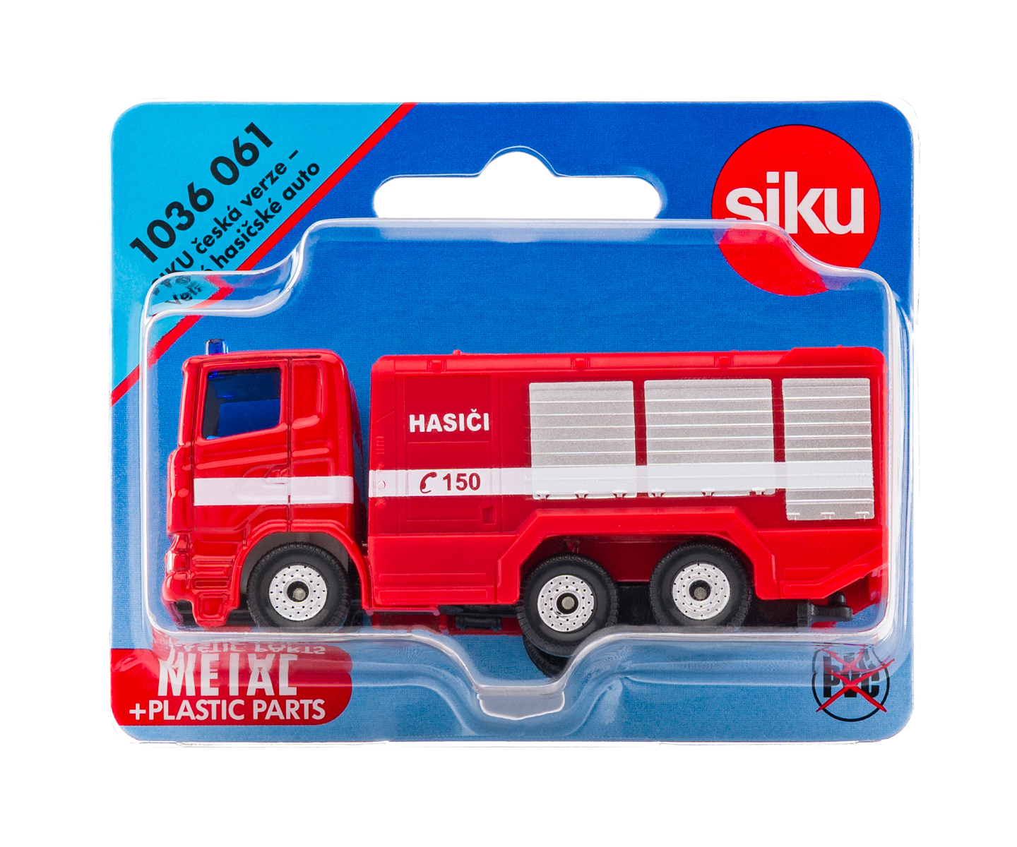 SIKU česká verze - velké hasičské auto