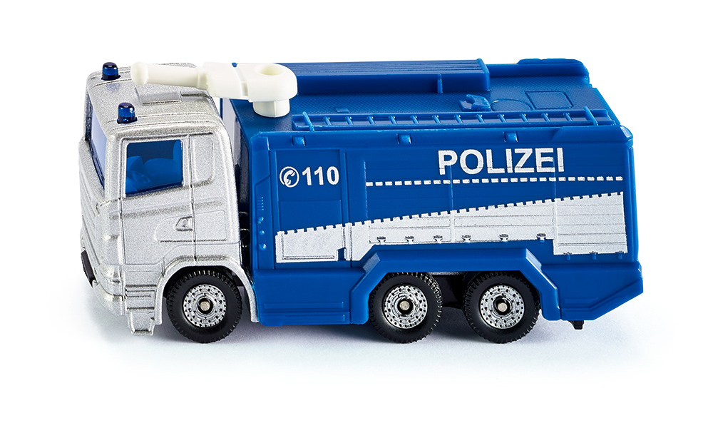 SIKU Blister - Policejní auto s vodním dělem