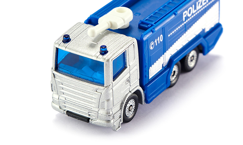 SIKU Blister - Policejní auto s vodním dělem