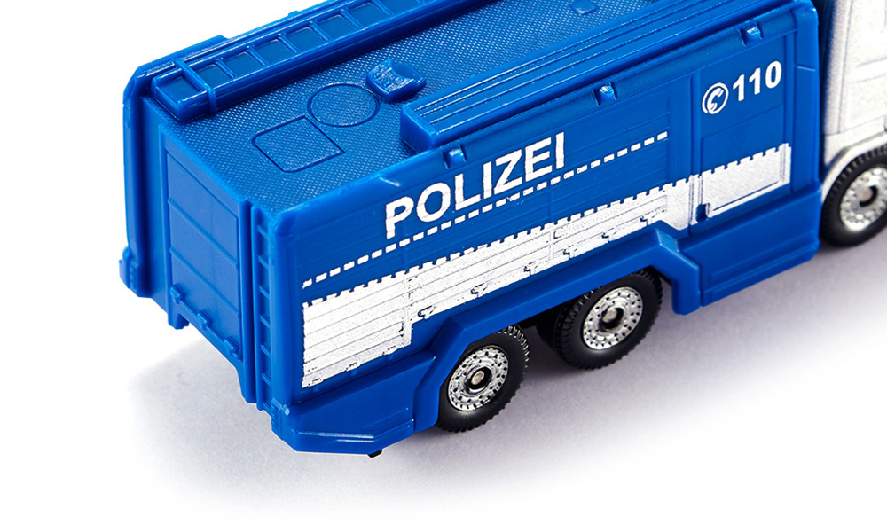 SIKU Blister - Policejní auto s vodním dělem