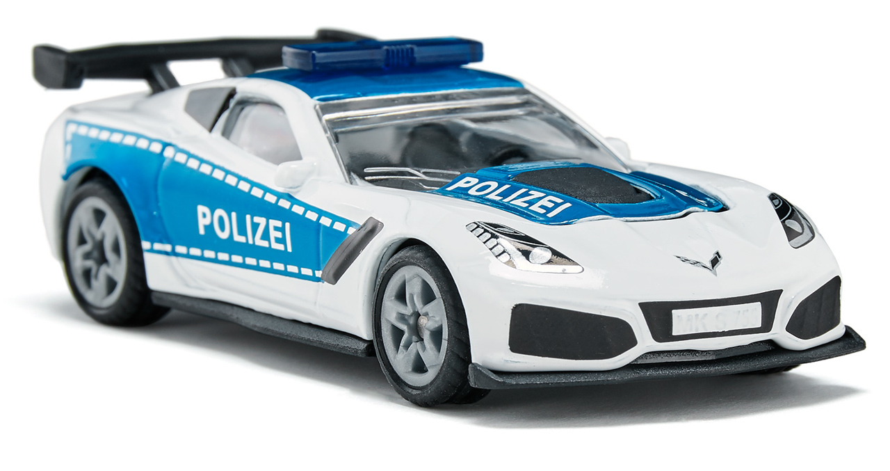 SIKU Blister - policejní Chevrolet Corvette ZR1