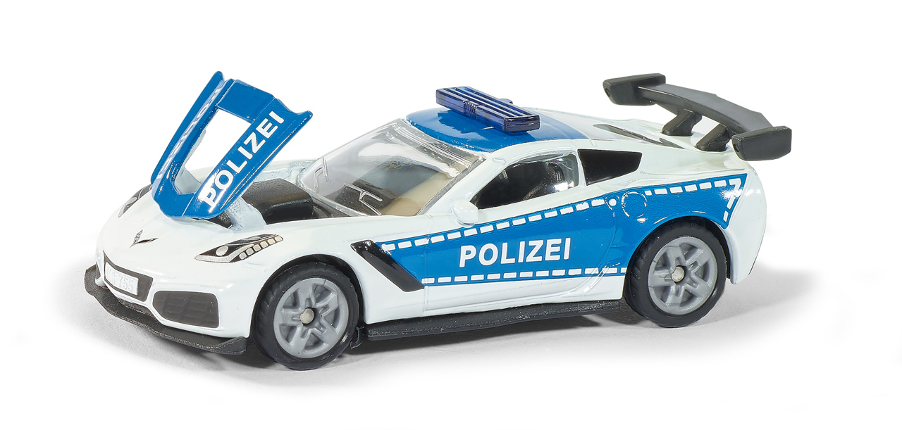 SIKU Blister - policejní Chevrolet Corvette ZR1