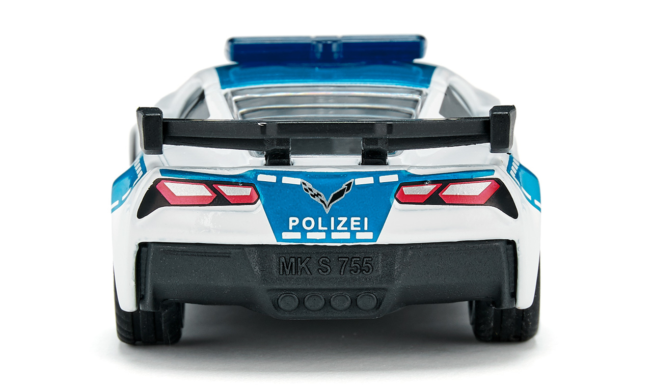 SIKU Blister - policejní Chevrolet Corvette ZR1