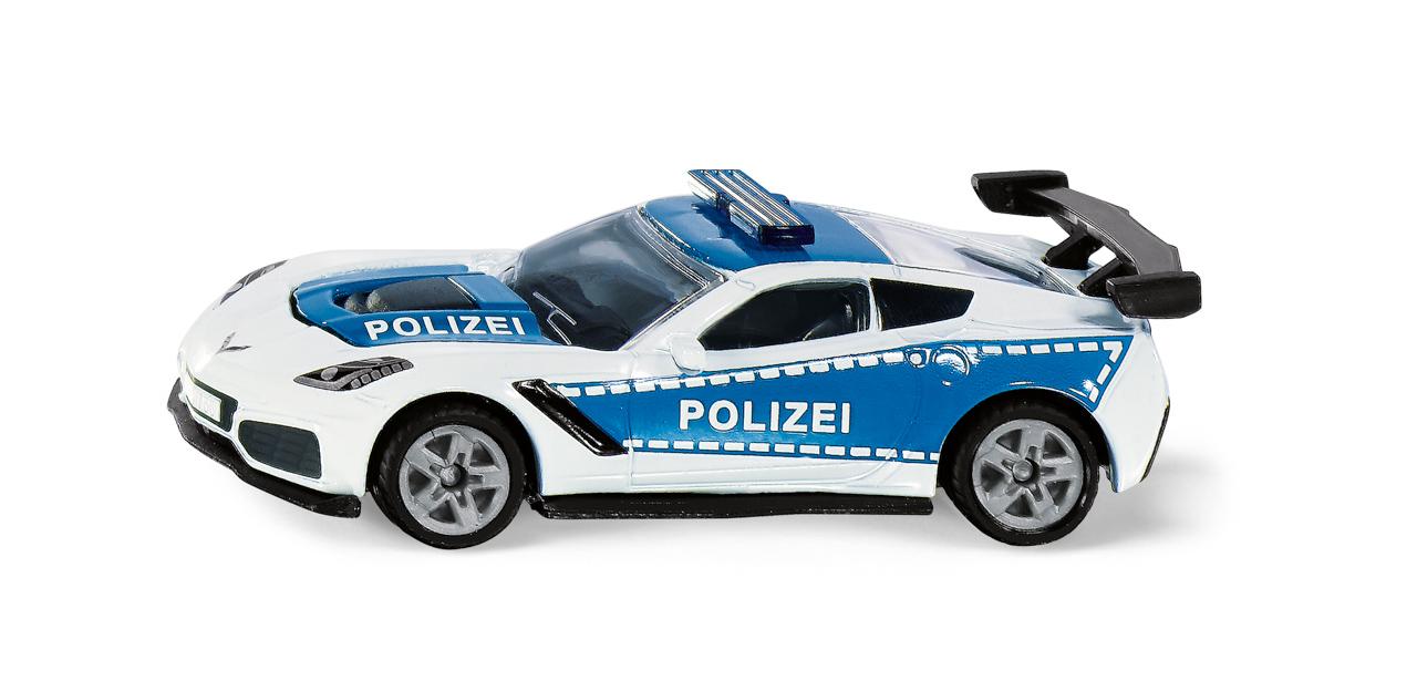 SIKU Blister - policejní Chevrolet Corvette ZR1