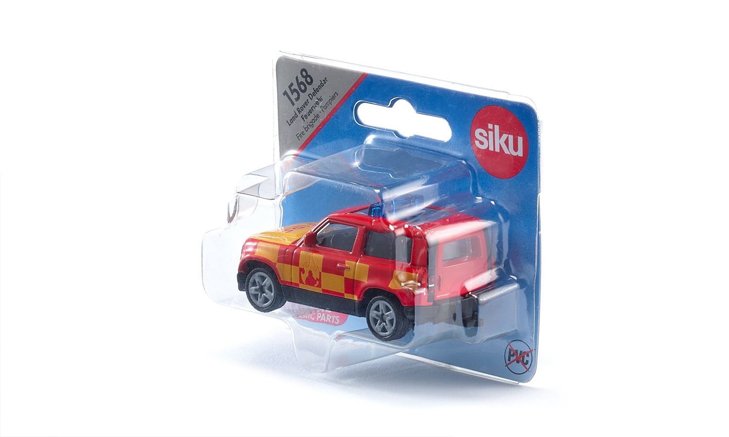SIKU Blister - Land Rover Defender hasiči