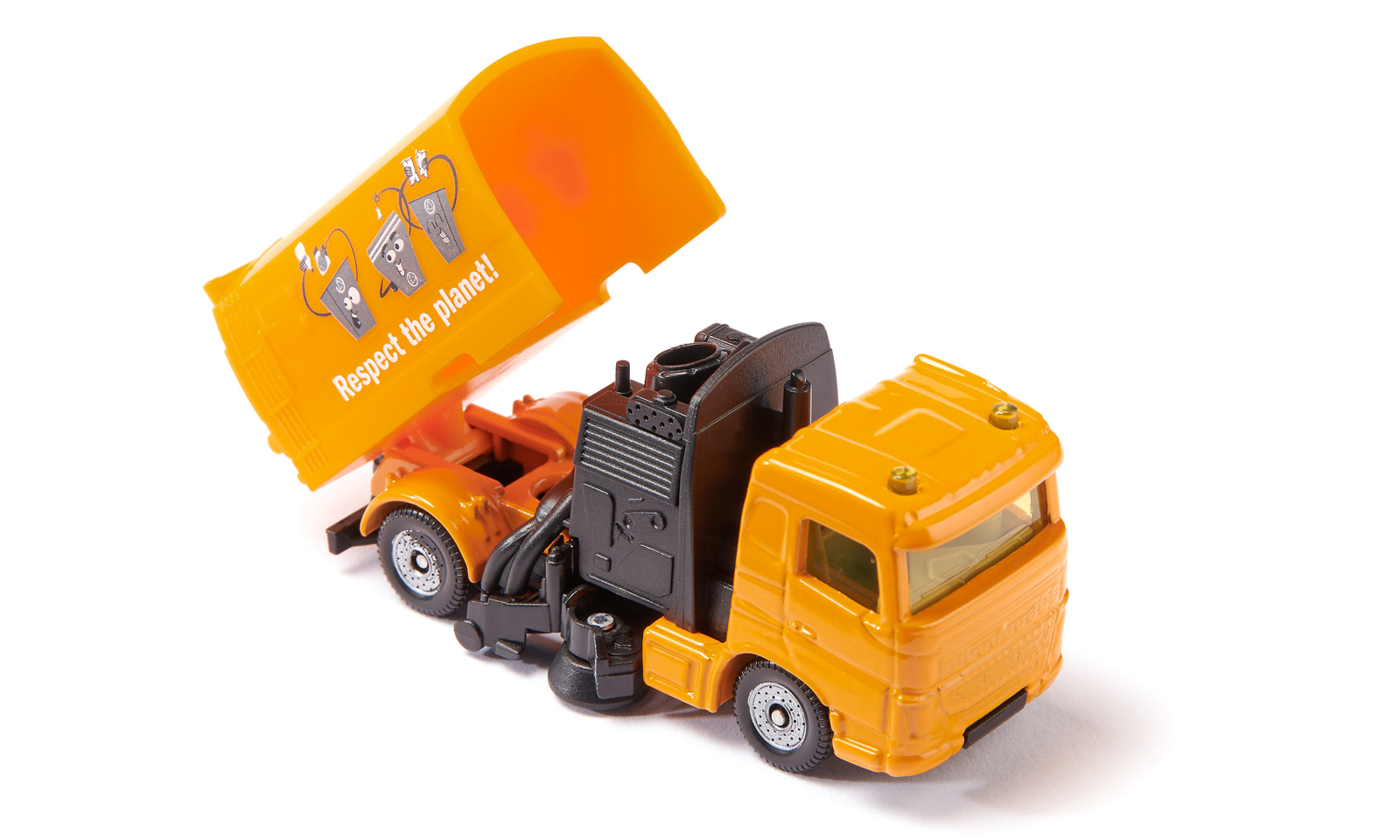 SIKU Blister - zametací a popelářský vůz, komunální set