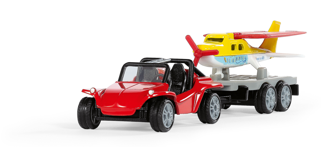 SIKU Blister - Buggy se sportovním letadlem