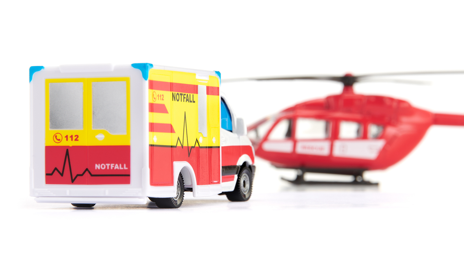 SIKU Super - Ambulance a vrtulník, set